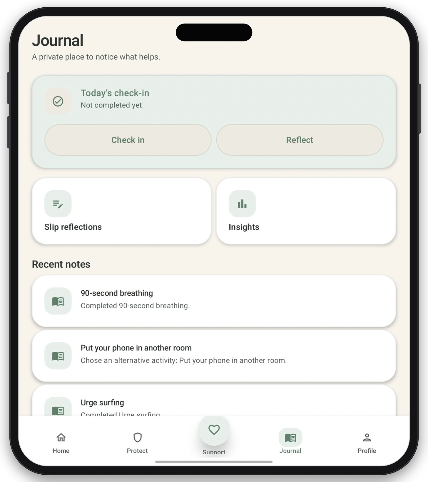 Hidayah journal screenshot